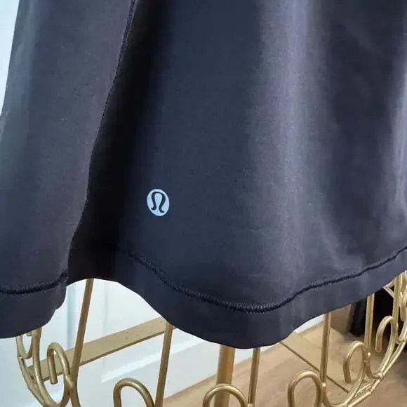 Lululemon Goal Crusher Tank Top Black Luxtreme Lycra Mesh Lace Racerback - Picture 2 of 5